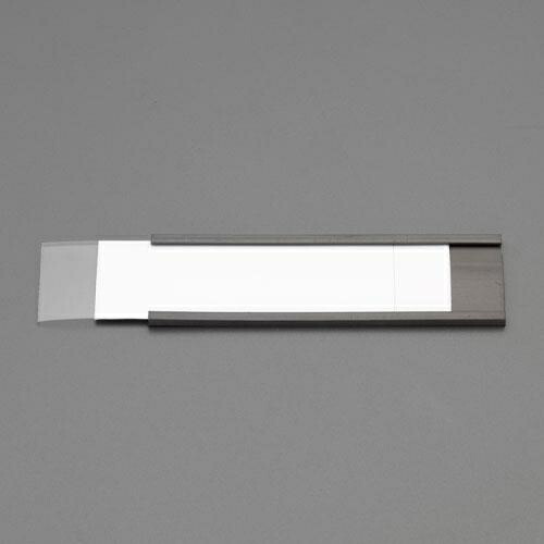 エスコ (ESCO) EA781ES-3 35x150mm ﾗﾍﾞﾙﾎﾙﾀﾞｰ(ﾏｸﾞﾈｯﾄ付/5組) EA781ES-3 【2組セット】