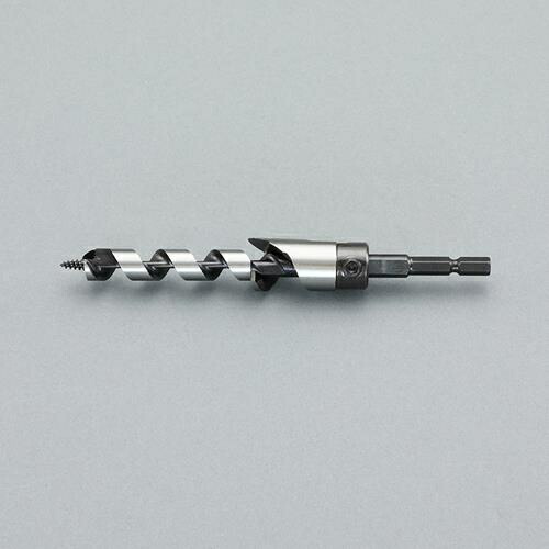 エスコ (ESCO) EA824WL-25B 25x12mm 木工用二段錐(六角軸) EA824WL-25B 【2本セット】