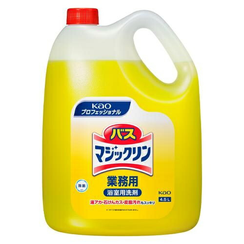 エスコ (ESCO) EA922KD-1B 4.5L 風呂場･中性洗剤(ﾊﾞｽﾏｼﾞｯｸﾘﾝ御役目用/4個) EA922KD-1B DIY・工具-その他-花・ガーデン・DIY
