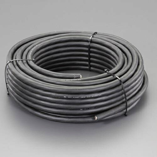 エスコ (ESCO) EA940AG-230A 600V/28A/ 30m ｺﾞﾑｷｬﾌﾞﾀｲﾔｹｰﾌﾞﾙ(3芯) EA940AG-230A｜トキワONLINE