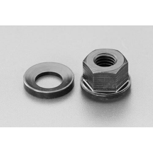 エスコ (ESCO) EA949GF-6 M20x34.5mm 焼入ﾌﾗﾝｼﾞﾅｯﾄ(座金付) EA949GF-6 【4個セット】