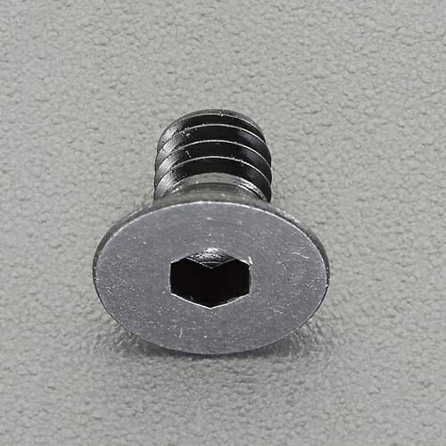 エスコ (ESCO) EA949MT-405 M 4x 5mm六角穴付皿ﾎﾞﾙﾄ(ｽﾃﾝﾚｽ/黒色/4本) EA949MT-405 【22個セット】