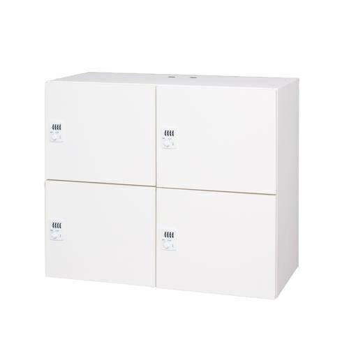 エスコ (ESCO) EA954DJ-126 900x450x 760粍 2列･2段ﾛｯｶｰ(ﾀﾞｲﾔﾙ錠付) EA954DJ-126