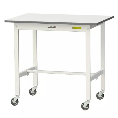 エスコ (ESCO) EA956TC-1 900x600x825mm/128kg ﾜｰｸﾃｰﾌﾞﾙ(ｷｬｽﾀｰ付) EA956TC-1