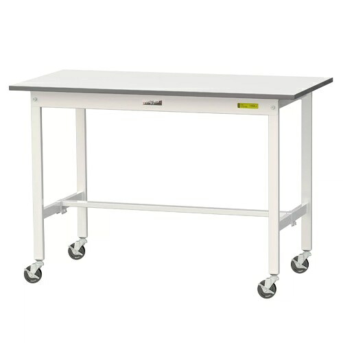 エスコ (ESCO) EA956TC-3 1200x600x825mm/128kg ﾜｰｸﾃｰﾌﾞﾙ(ｷｬｽﾀｰ付) EA956TC-3