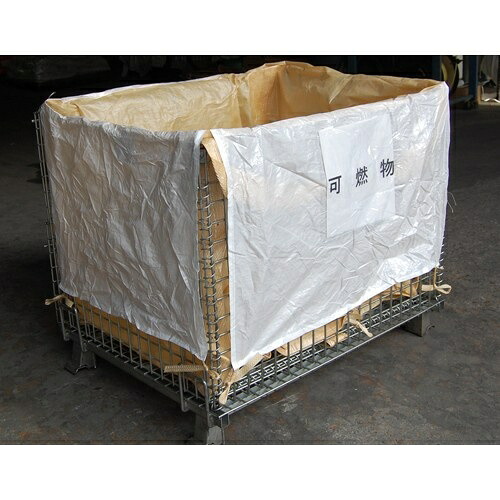 エスコ (ESCO) EA985RH-1 1000x 800x 850mm ﾒｯｼｭﾊﾟﾚｯﾄ用ﾊﾞｯｸﾞ EA985RH-1 【2個セット】