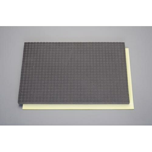 エスコ (ESCO) EA997XN-711 330x495x20mm 発泡ﾎﾟﾘｴﾁﾚﾝﾌｫｰﾑ(切れ目付/黄 EA997XN-711 【4組セット】