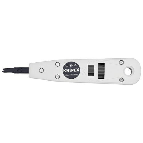 KNIPEX(クニペックス) LSA-PLUS端子用インサートツール ( 9740-10 )
