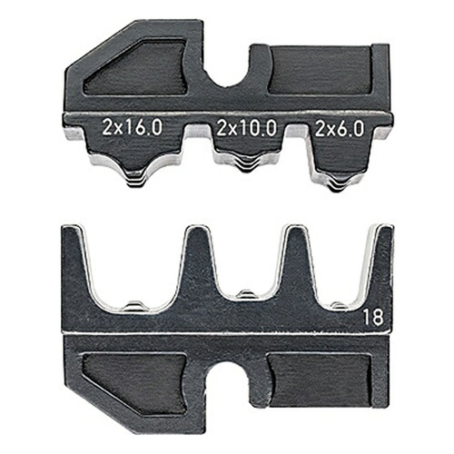 KNIPEX(クニペックス) 圧着ダイス型 (9743-200用) ( 9749-18 )