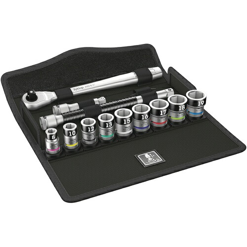WERA(ベラ) ZYKLOP HF 3/8”メタルラチェットセット 13点入 ( 003785 )