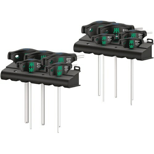 WERA(ベラ) T型ドライバーセット(Hex-P/インチ)HF 10点入 ( 023451 )