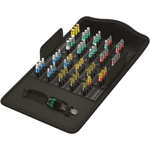 WERA(ベラ) ビットセーフ(+/-/PZ/TX/六角) 61点入 ( 057441 )
