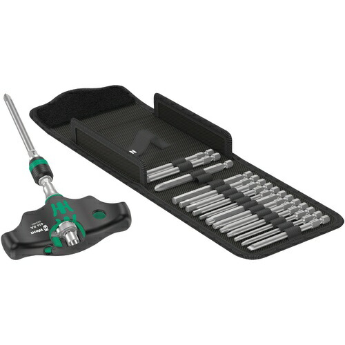 WERA(ベラ) KFコンパクトブレードセット ケース付(インチ) 17点 ( 057473 )