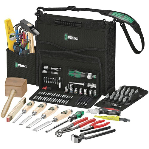 WERA(ベラ) Wera 2go 造園/木工用セット 134点入 ( 134011 )