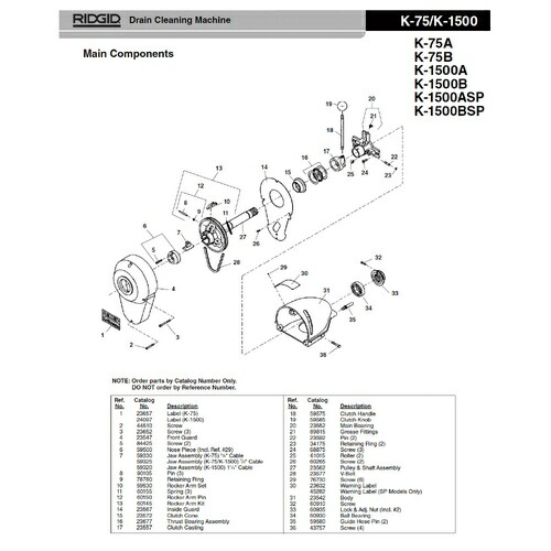 RIDGID(リジッド) ガード F/K-150- ( 23567 )
