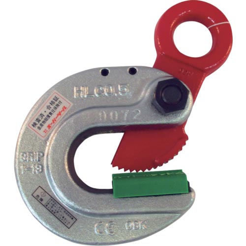 スーパー ( スーパーツール ) 形鋼クランプ 容量:0.5ton クランプ範囲:1~13mm D1:23mm ( HLC0.5S )