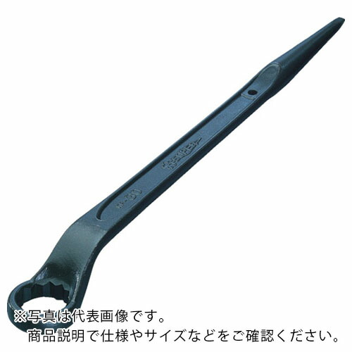 百貨店 ( スーパーツール ) 60°片口めがね鍵(六角対辺:55)しの付 ( KP-55 )