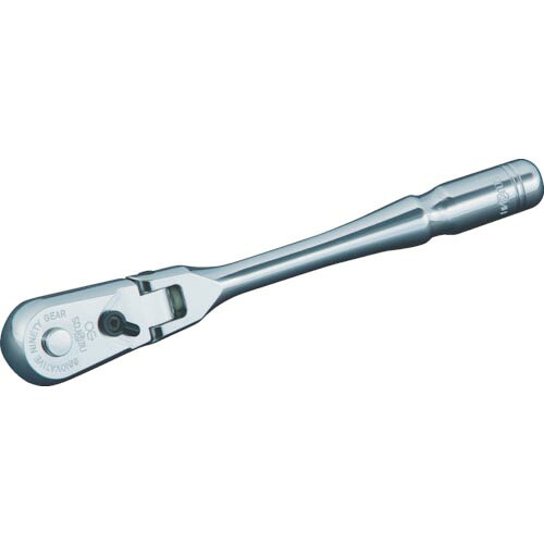 nepros ( 京都機械工具 ) 9.5sq.フレックスラチェットハンドル 歯数90枚 差込角9.5mm 全長150mm ( NBRC390F )