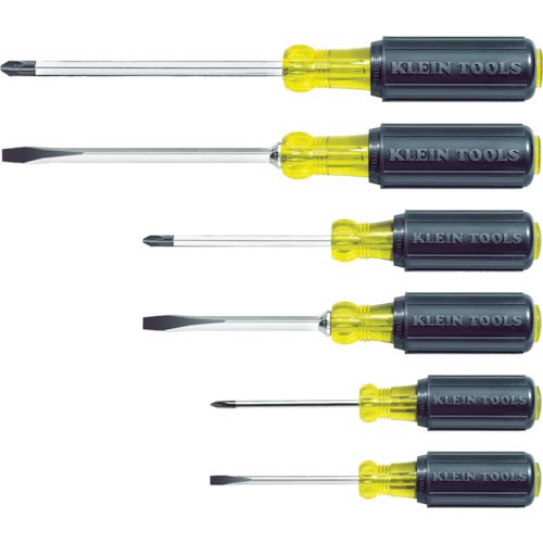 KLEIN ( KLEIN　TOOLS ) クッショングリップドライバーセット 6 本組み ( 85074 )｜トキワONLINE