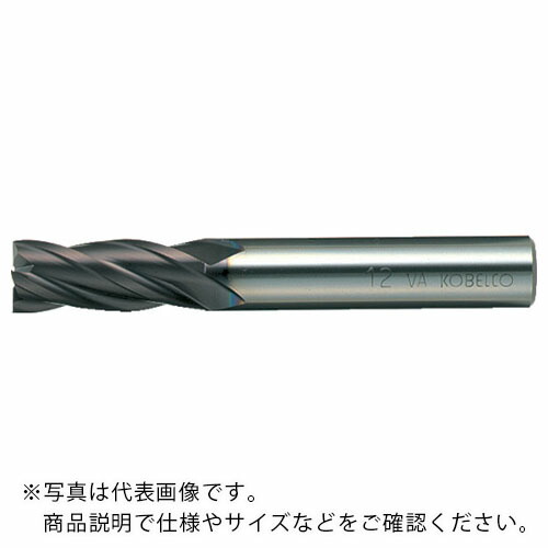 三菱K ( 三菱マテリアル ) 4枚刃バイオレット ハイススクエアエンドミルミディアム刃長(M)25mm ( VA4MCD2500 )