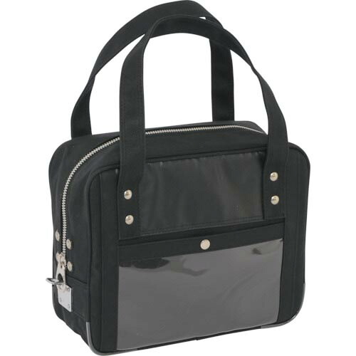 SANEI ( 三栄産業 ) 帆布メール用ボストン(SS)馬蹄錠金具付 黒 ( BTSS-U-01 ) 8,528円