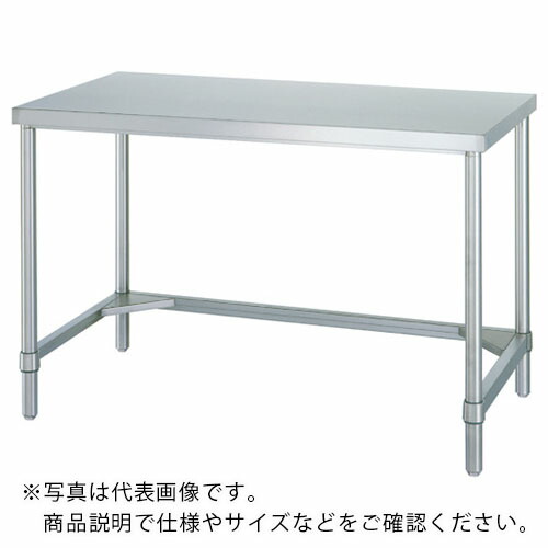 シンコー ステンレス作業台(三方枠タイプ・SUS304) 900×600×800 ( WTN-9060 )|トキワONLINE