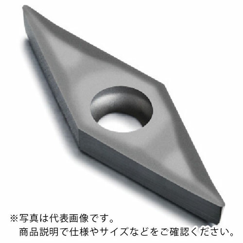 サンドビック コロターン107 旋削用ポジチップ(130) H10 ( VCGX 11 02 04-AL H10 (130) ) 【10個セット】