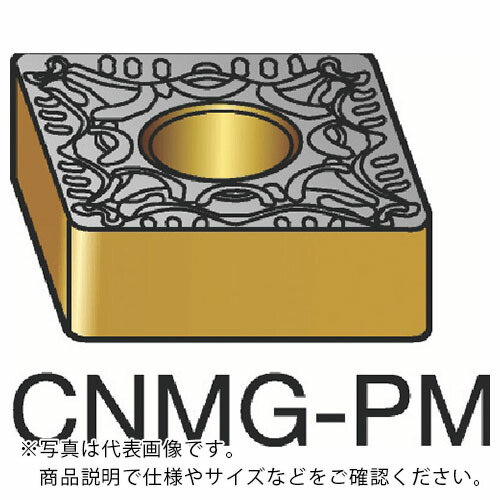 SANDVIK ( サンドビック ) T-Max P 旋削用ネガチップ(110) 1525 ( CNMG 12 04 08-PM 1525 (110) ) 【10個セット】