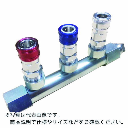ヤマト ( ヤマト応用科学 ) PALつづき物 エアーヘッダーカップリングソケット ( 4PAL3-20-3 )