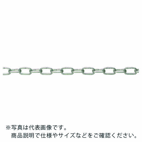 水本 ( 水本機械製作所 ) 【要長さ指定】SUS304 ステンレスチェーン 溶接無し 1.6-N 29.1~30m未満 ( 304-1.6-N-30C ) 【メーカー取寄】