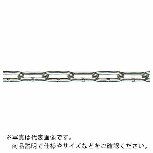 水本 ( 水本機械製作所 ) 【要長さ指定】チューブ保護アルミカラーチェーン シルバー 4HALC-S 29.1~30m未満 ( 4HALC-S-30C ) 【メーカー取寄】