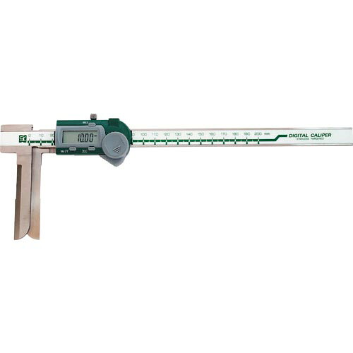 SK ( 新潟精機 ) デジタルインサイドノギスナイフエッジ型 200mm ( GDCS-200IK )