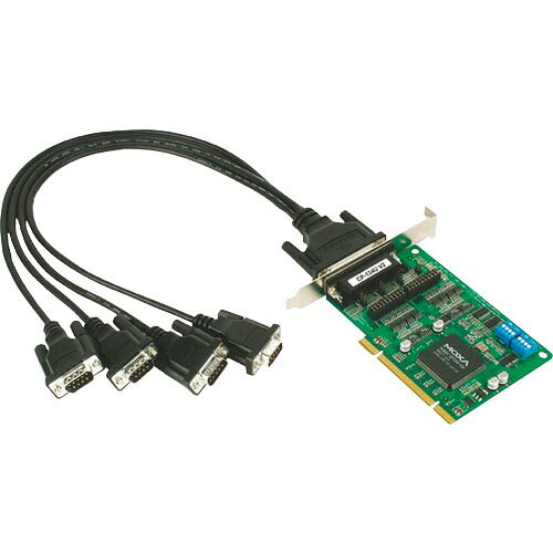 MOXA ( アイ・ビー・エス・ジャパン ) 4界面RS-422/485 ユニバーサルPCI界面 DB9繋ぎ合わせる有線テレビ付 ( CP-134U/DB9M ) アイ・ビー・エス・ジャパン(株) DIY・工具-その他-花・ガーデン・DIY