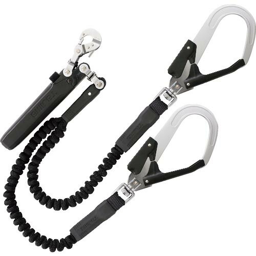 タジマ　ハーネス用ランヤード　蛇腹　ダブルL2　A1JR150-WL2BK 楽天市場】☆TAJIMA/タジマ A1JR150-WL2BK ハーネス用ランヤード 蛇腹