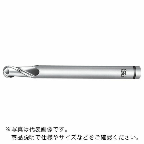 OSG ( オーエスジー ) ハイスボールエンドミル XPM2刃 ボール半径7mm 刃長26mm 89224 ( XPM-EBD-R7(89224) )
