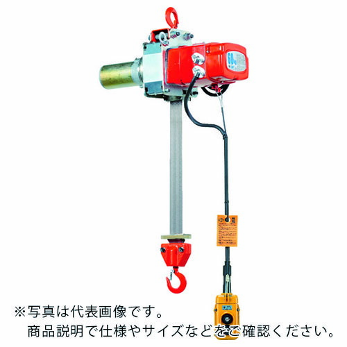 象印 ( 象印チェンブロック ) 明かりホイスト 単相100V衣料繊維ホイスト(1速型)60KG・5m (BES-60) ( BES-K0650 ) ホイスト・チェーンブロック-荷締・牽引器具