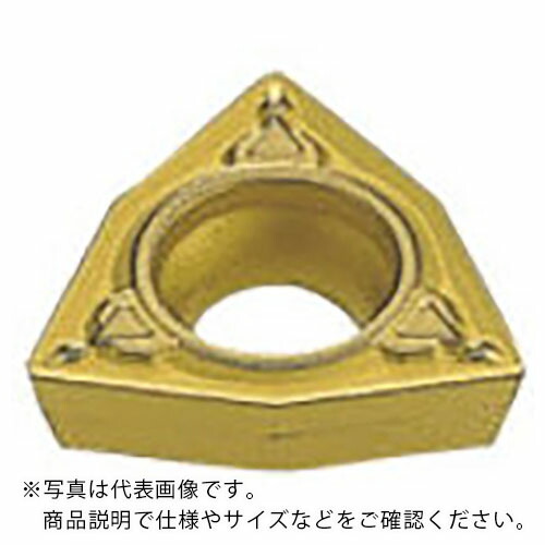 三菱 ( 三菱マテリアル ) 旋削鋼中切削用MVブレーカ付インサート CVDコーティング UE6020 ( WPMT060308-MV UE6020 ) 【10個セット】