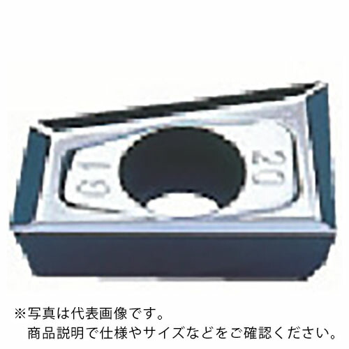 三菱 ( 三菱マテリアル ) AQX形用 Gブレーカ付インサート 超硬 HTI10 ( QOGT0830R-G1 HTI10 ) 【10個セット】