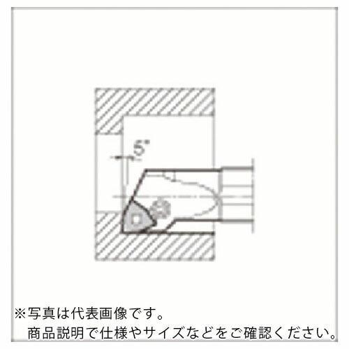 京セラ 内径・奥端面加工用ボーリングバー S-PWLN08 ( S32S-PWLNR08-40 )