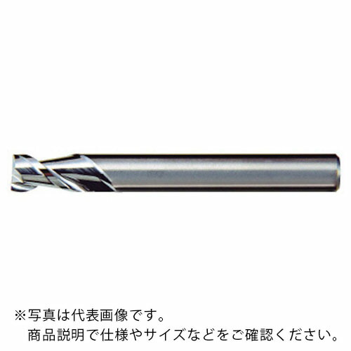 ユニオンツール 超硬エンドミル スクエア φ10×刃長25 ( CAS21002500 (270-2101) )
