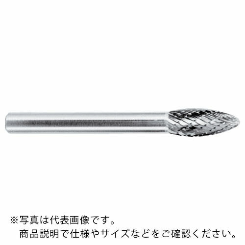 百貨店 ( スーパーツール ) 百貨店超硬赤ちょうちん ロングシャンク径6粍(楕円面型)ダブルとり捨てる 刃径:12.7 ( SB51C02L ) 花・ガーデン・DIY-その他