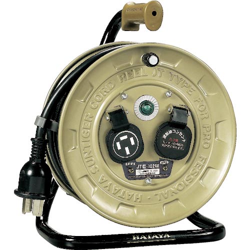 ハタヤ ( ハタヤリミテッド ) コードリール 三相200Vアース付 20A 10m ( JT3-102M )