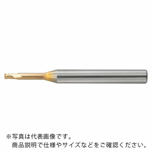 ユニオンツール 超硬エンドミルHLRS(高精度タイプ) 2枚刃ロングネックラジアス φ4XR0.5×有効長20 ( HLRS2040-05-200E (297-4052) )