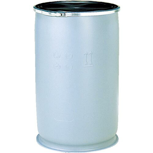 サンコー ( 三甲 ) プラスチックドラムオープンタイプ 850066 PDO110L-1グレー ( SKPDO-110L-1-GL )