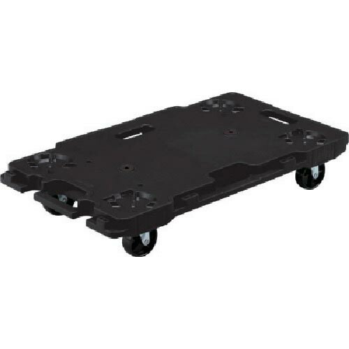 サンコー ( 三甲 ) 脂製平台車 802462 サンキャリー6839 黒いこと ( SK-6839-BK )