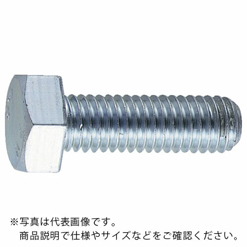 コノエ 六角ボルト スチール ユニクロ 全ねじ M10×65 (100本入) ( BT-SS-1065 )