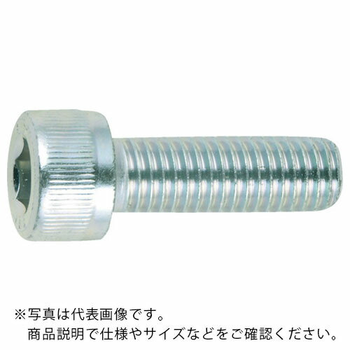 コノエ 六角穴付ボルト三価白M10×25 (100本入) ( CS-W-1025 )