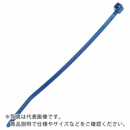 PANDUIT ( パンドウイット ) 異物混入対策 ポリプロピレン製 金属検知対応結束バンド HACCP対策品 50本入り ( PLT4H-L186 )