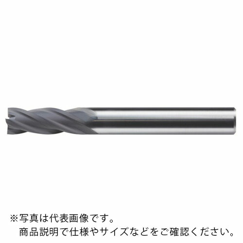 ユニオンツール 超硬エンドミルスクエア 外径φ4×刃長16 ( DCES4040-1600 (266-9416) )