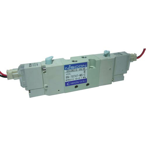 日本精器 4方向電磁弁 M5ダブルAC100V7GT ( BN-7GT47-M5-C-E100 )